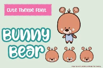 Bunny Bear Display font