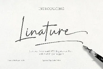 Linature font