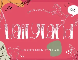 Hailyland font