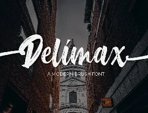 Delimax font