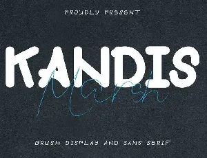 Kandis Marsh Display Script font