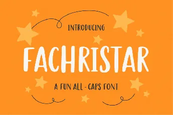 Fachristar font