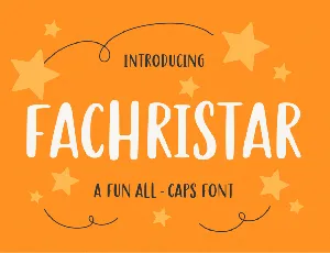 Fachristar font