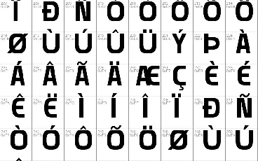 Munistic font