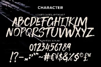 Gregean Brush font