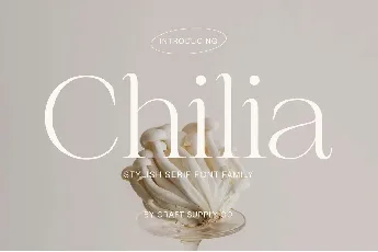 Chilia font