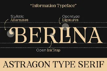 Astragon font