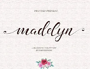 Madelyn Chic font