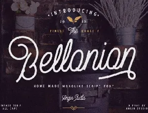 Bellonion Duo font