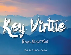 Key Virtue font