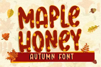 Maple Honey font