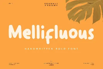 Mellifluous font