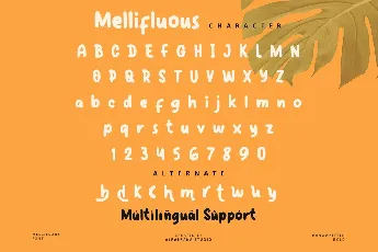 Mellifluous font