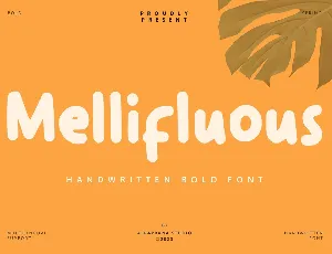 Mellifluous font