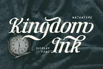 Kingdom Ink font