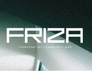 Friza font