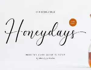 Honeydays font