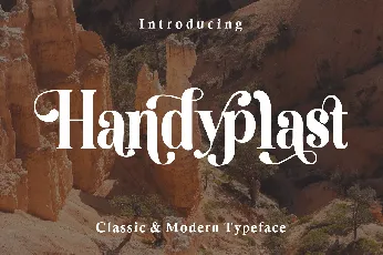 Handyplast font