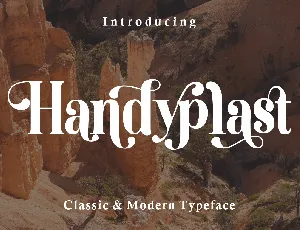 Handyplast font