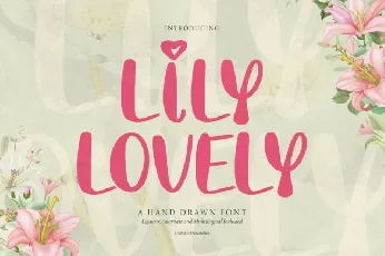 Lily Lovely font