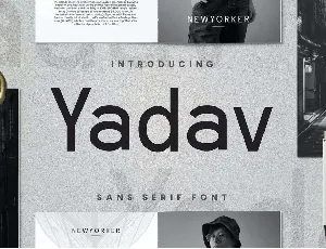 Yadaf font