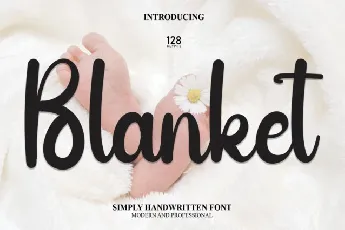 Blanket font