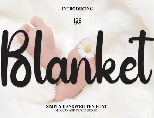 Blanket font