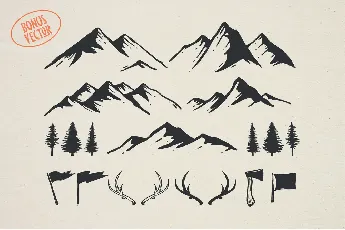 Pine Forest font