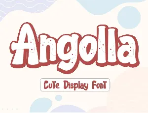 Angolla font