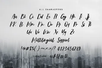 Musegrallty font