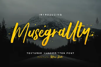 Musegrallty font