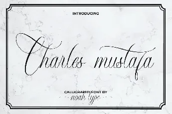 Charles Mustafa font