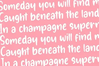 Sunglory Lovely Handwritten font