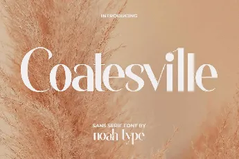 Coatesville font