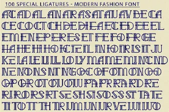 Modern Fashion font