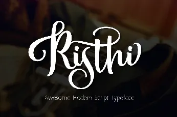 Risthi Script font