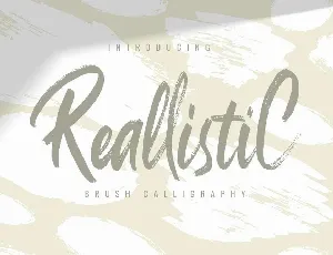 ReallistiC font