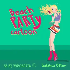 Beach Party Cartoon font