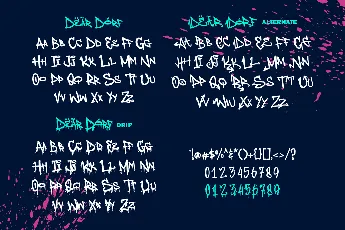 Deardorf Demo font