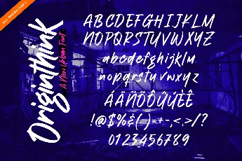 Originthink font