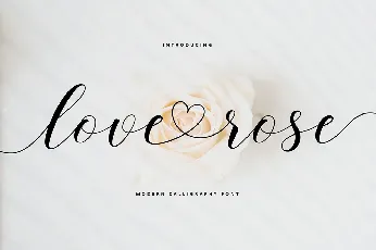 love rose font