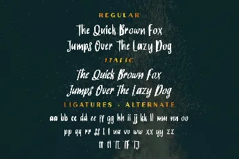 Burning Sun Demo font