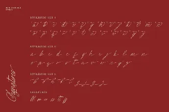 Signatires font