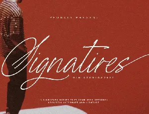 Signatires font