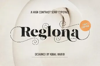 Reglona font