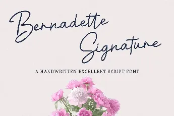 Bernadette Signature font