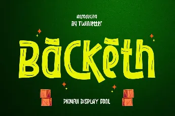 Backeth font