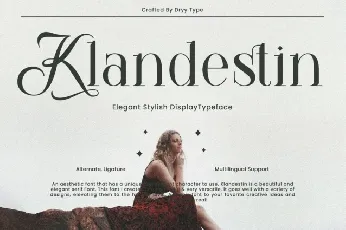 Klandestin font