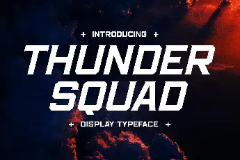 Thunder Squad font