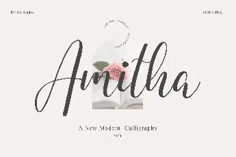 Amitha font